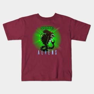 Snake Alien Kids T-Shirt